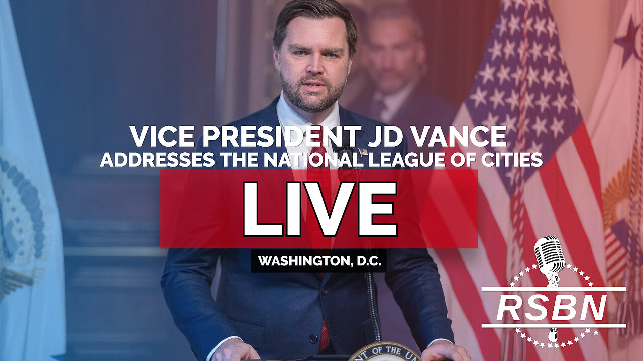 LIVE REPLAY: VP JD Vance Addresses the National League of Cities in Washington, D.C. - 3/10/25