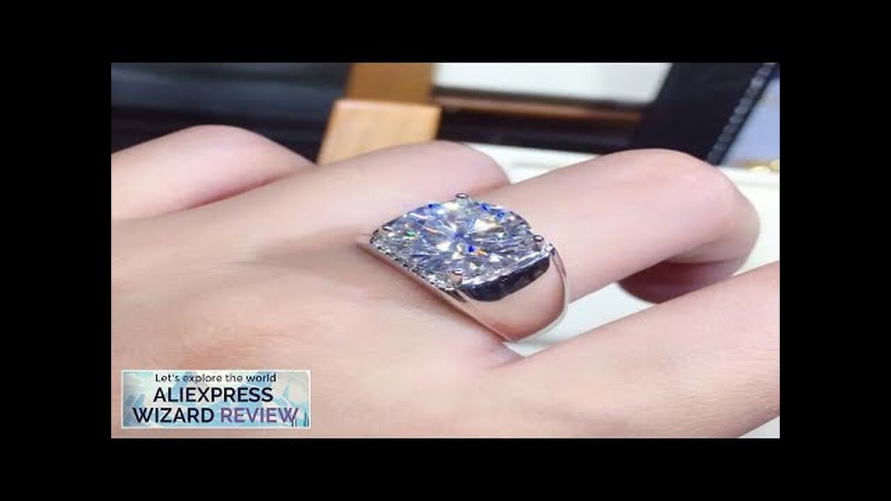 HOYON 5 Carat Diamond Style Ring Hearts and Arrows PT950 Color Moissanite Review