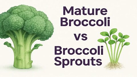 Stop Eating Broccoli! Sprouts Have 100X More Cancer Power. (62 characters)