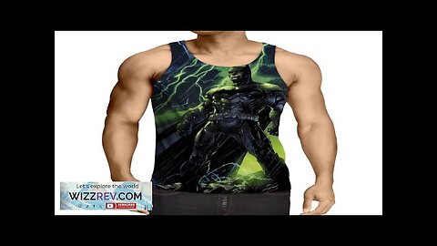 DC Comics Batman The Dark Knight Thunderlight Tank Top Review