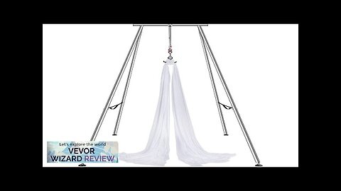 VEVOR Aerial Yoga Frame & Yoga Hammock 9.67 ft Height Professional Yoga Review