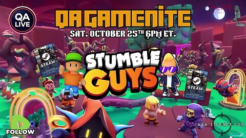 🎉QAGameNite | Stumble Guys + QAInsider Giveaway!