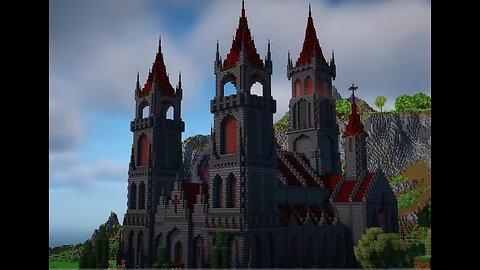 Minecraftt -Building a Cathedral 2