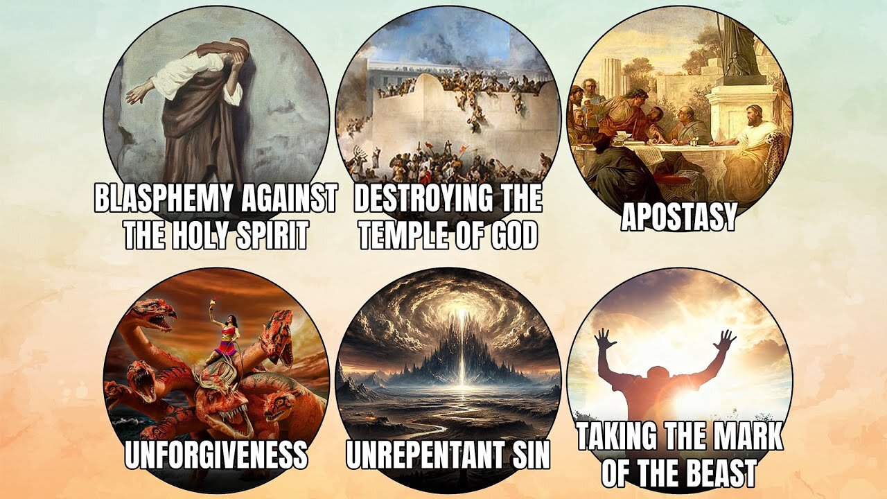 I 6 peccati che Dio non perdona spiegati DOCUMENTARIO nella bibbia è scritto che Dio non perdona tutti i peccati,ci sono dei peccati imperdonabili