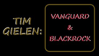 Tim Gielen: Vanguard & Blackrock (2021)