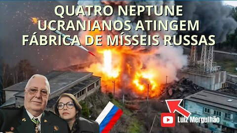 28 NOV 2025 - QUATRO NEPTUNE UCRANIANOS ATINGEM FÁBRICA DE MÍSSEIS RUSSAS