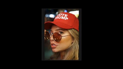 Hot girl loves Trump