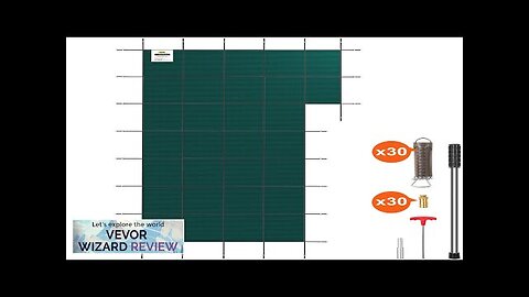 VEVOR Inground Pool Safety Cover 20 ft x 38 ft Rectangular Winter Review