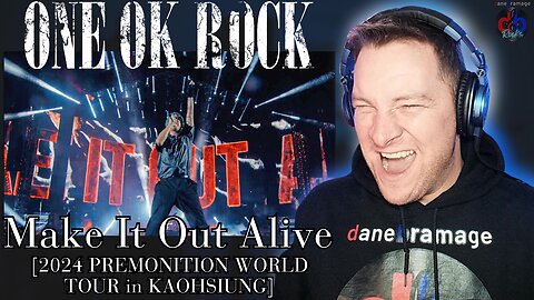 They ARE better LIVE! ONE OK ROCK - Make It Out Alive 🇯🇵 REACTION