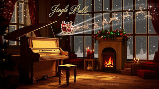 Jingle Bells Piano – Lively Classic Christmas Music - Portrait Format