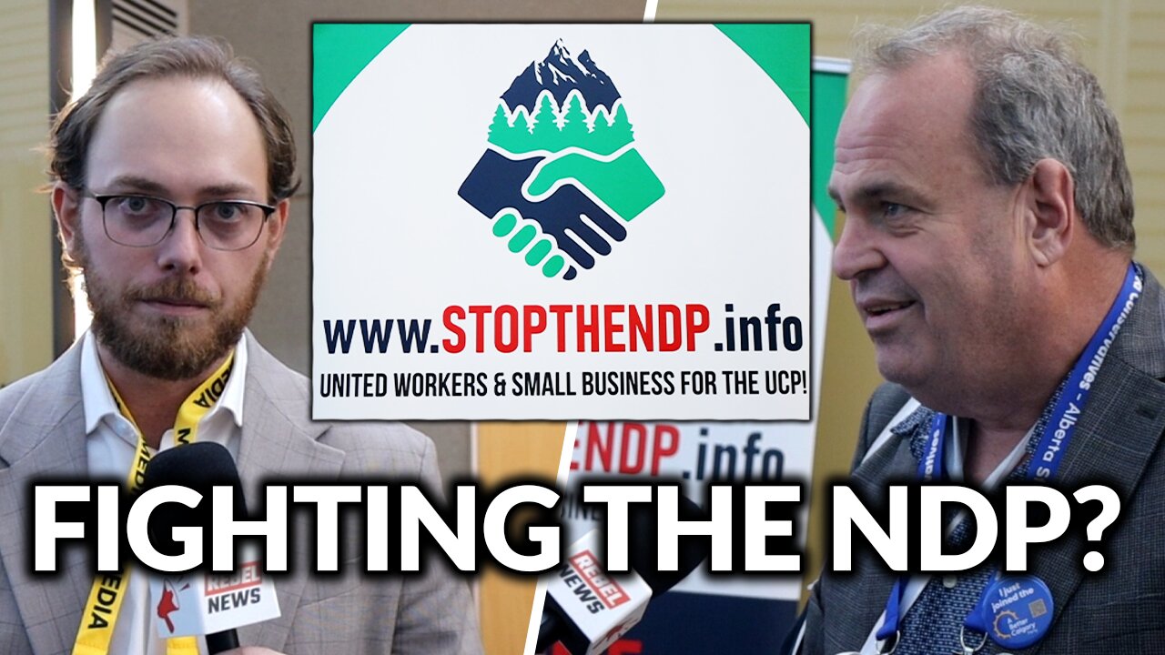 Stop the NDP: Advocacy group leader states case for fighting back against NDP at UCP convention