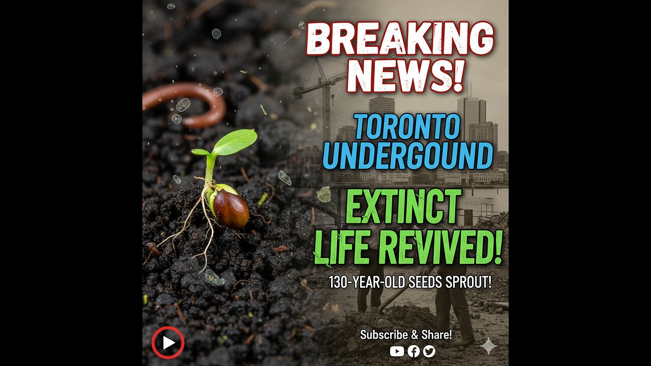 🌍 Life Finds a Way — Even Beneath a City.