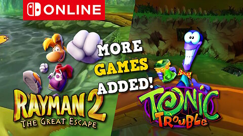 Rayman 2 & Tonic Trouble: N64 Classics Coming to Switch Online Dec 17! (Ubisoft Revive) 🎮