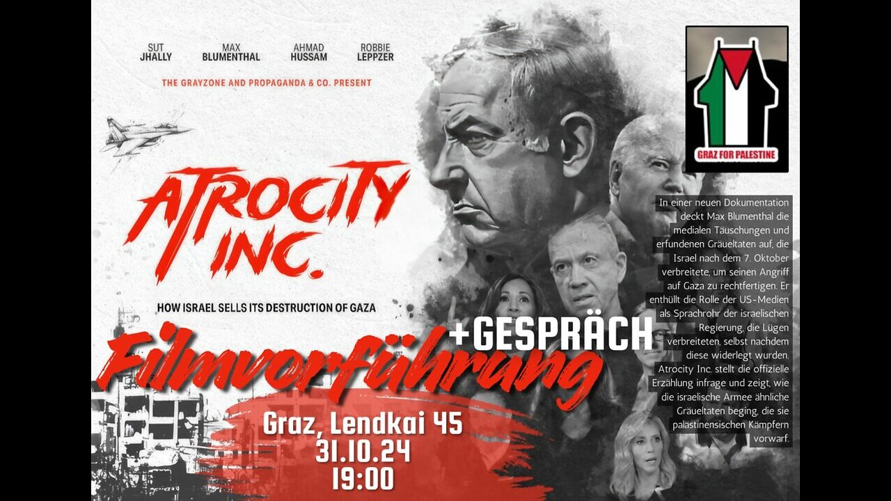 Atrocity Inc: How Israel Sells Its Destruction Of Gaza