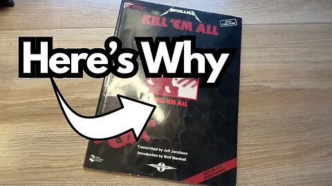 Metallica's Kill'em All - One of the Best Tab Books