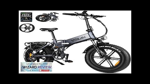 VITILAN V3 Foldable Electric Bike 20" Fat Tire E Bike for Adults Review