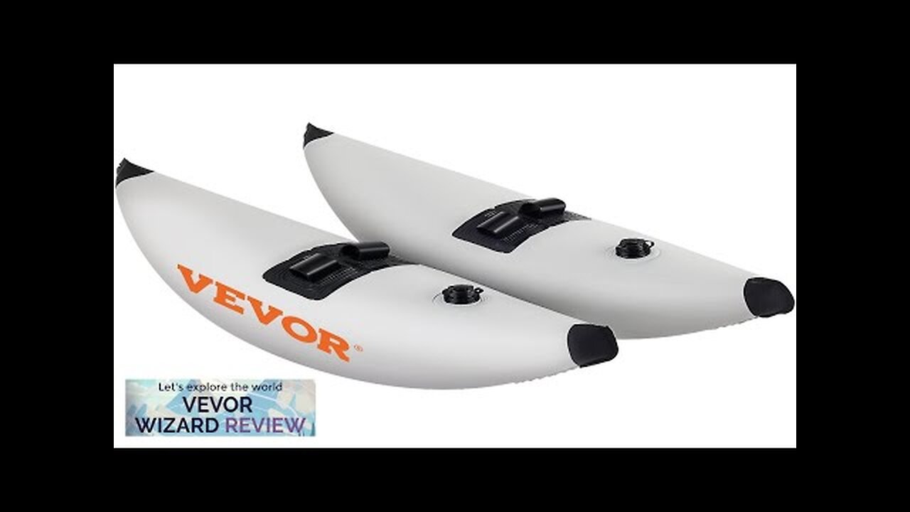 VEVOR Kayak Outrigger Stabilizers 2 PCS PVC Inflatable Outrigger Float with Sidekick Review