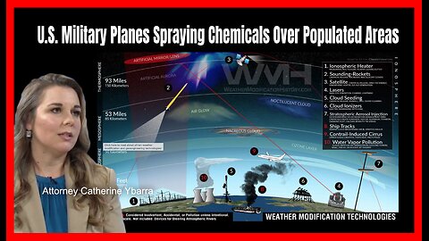 Attorney Catherine Ybarra: U.S. Military Planes Spraying Chemicals Over Populated Areas