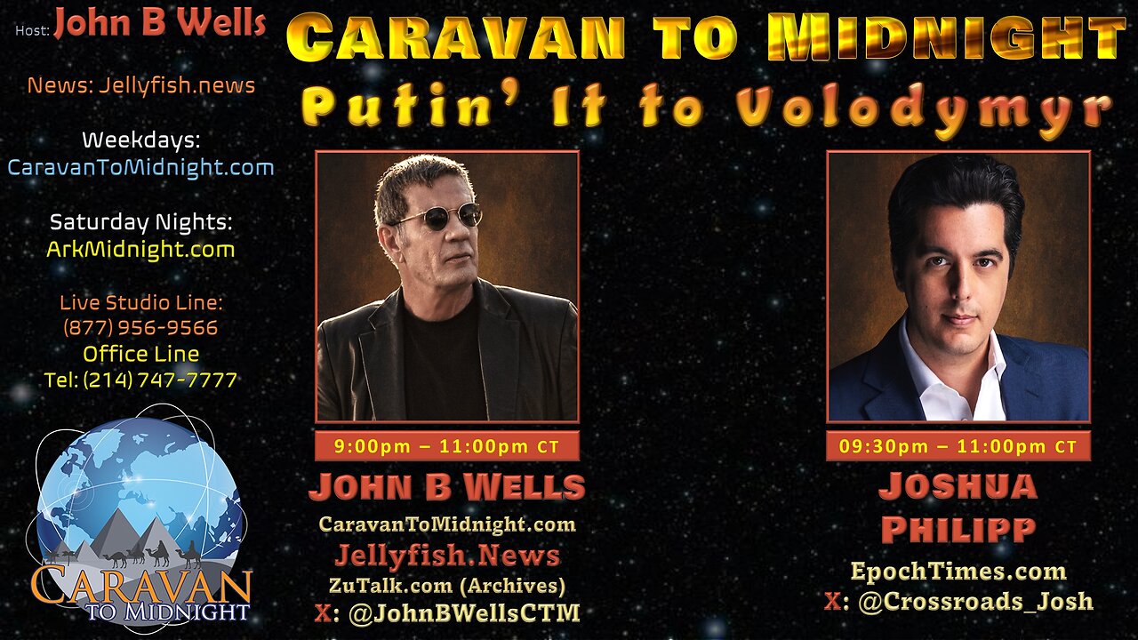 Putin’ It to Volodymyr - John B Wells LIVE