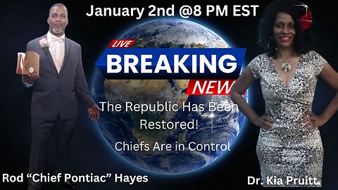 Everything the Stole Must Now be Returned ~ Chief Rod Hayes & Dr. Kia Pruitt