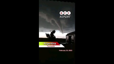 #Argentina #Tornado #LaPampa #BuenosAires #Weather #Climate #destruction #anomaly #climatecrisis