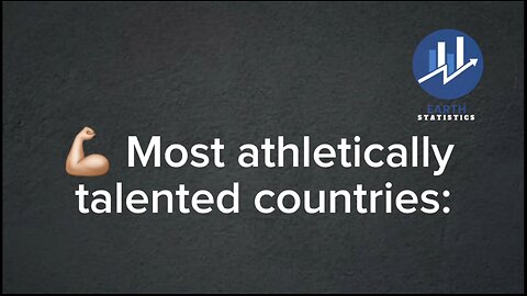 Most athletically talented countries...