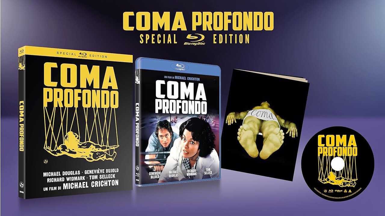 Coma [Special Edition Blu-ray] Starring Geneviève Bujold & Michael Douglas