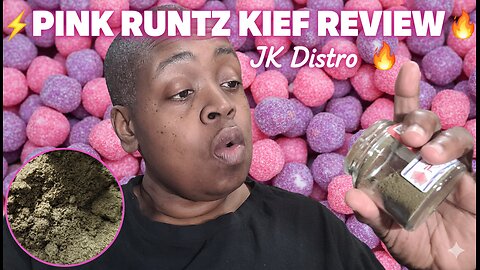 🔥 Pink Runtz from JK Distro… This One Had Me FLOATING 🍬💨