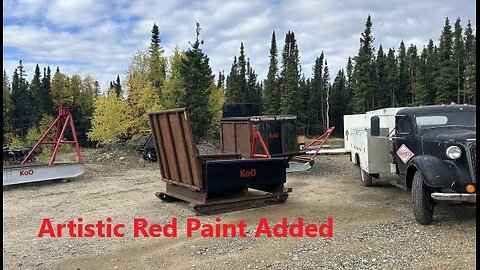 Artistic Painting on the Sloops and AC/DC Sleigh to Make Them Look Good Sept 27 2025