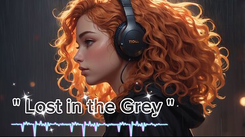 Lost in the Grey 🩶 #MissCozyBeats #Lofi #LofiBeats #RelaxingMusic #CozyBeats