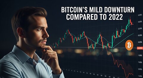 Bitcoin's Mild Downturn Compared to 2022, Experts Assert