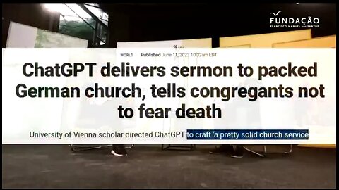 'AI WILL WRITE A NEW BIBLE, ONE THAT IS CORRECT'. THEY WILL WORSHIP THE IMAGE OF THE BEAST. 👿