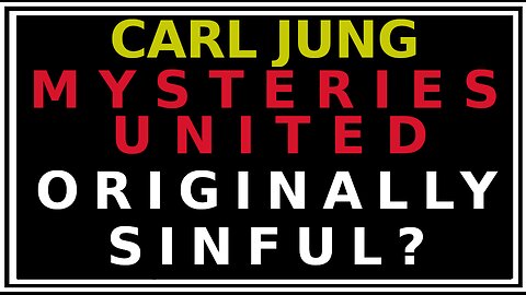 The Sinful Adam Jung's Mysterium Conjuntionis