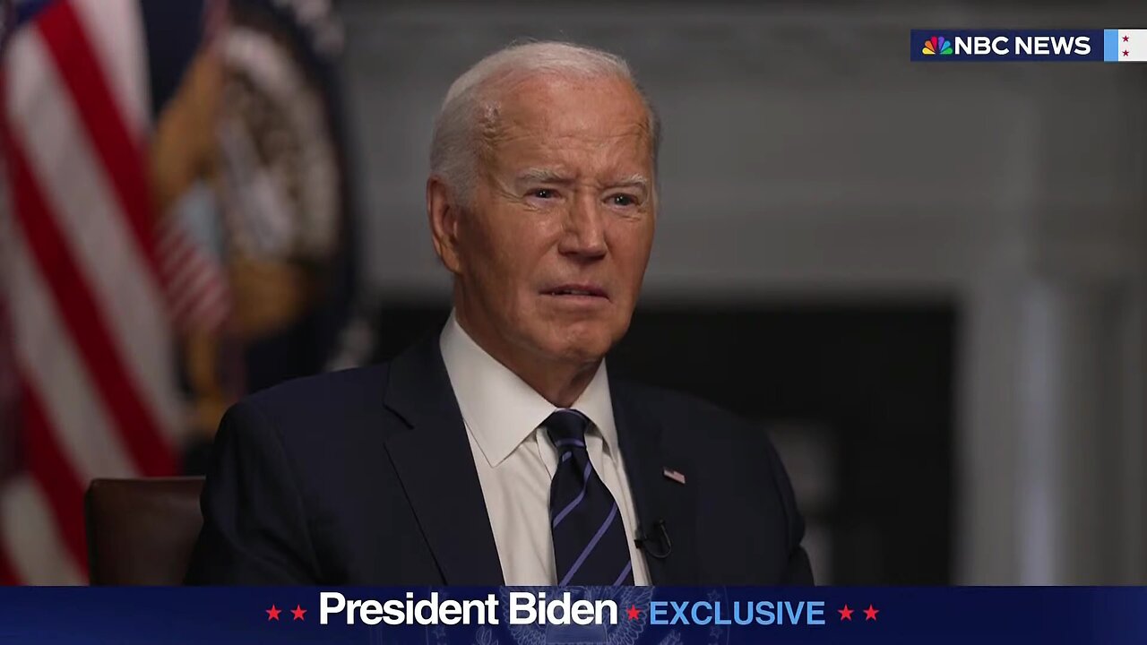 Joe Biden's awkward interview with Lester Holt just before he dropped out of the Presidential Race