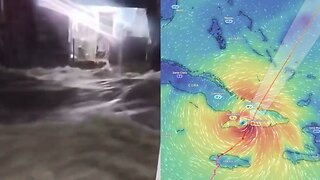 Imágenes de las inundaciones en Cuba tras el paso del huracán