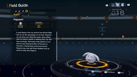 pagumon all digivolution/de-digivolution/profile Digimon Story Time Stranger