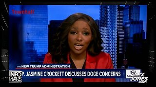 INSANE BREAKING VIDEO: US Rep. Jasmine Crockett- Long-Time