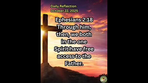 Daily Reflection October 22, 2025 #faith #bible #reflection
