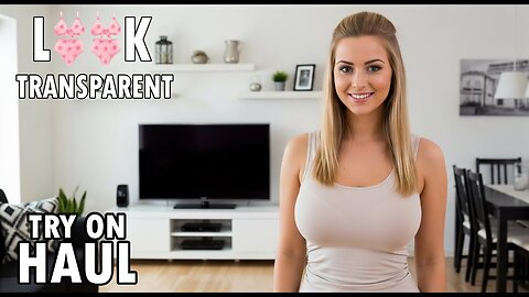 4K black Transparent Mesh Lingerie Try-On Haul | Micro Bikini + Summer Dress Review 2025 Eps 9