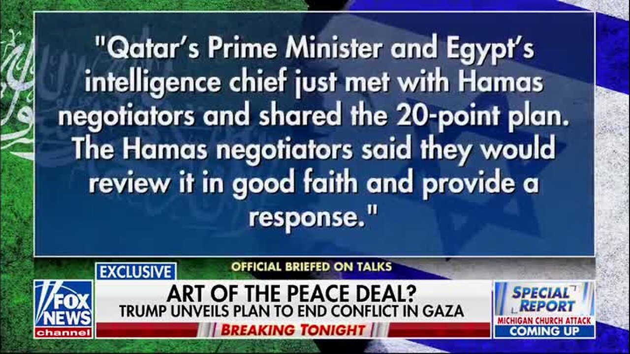 Witkoff: Hamas Promising to Respond to Trump’s Peace Plan ‘Sounds Like a Very Positive Initial Reaction’