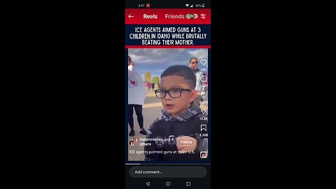 Pointing Guns At Children's Heads