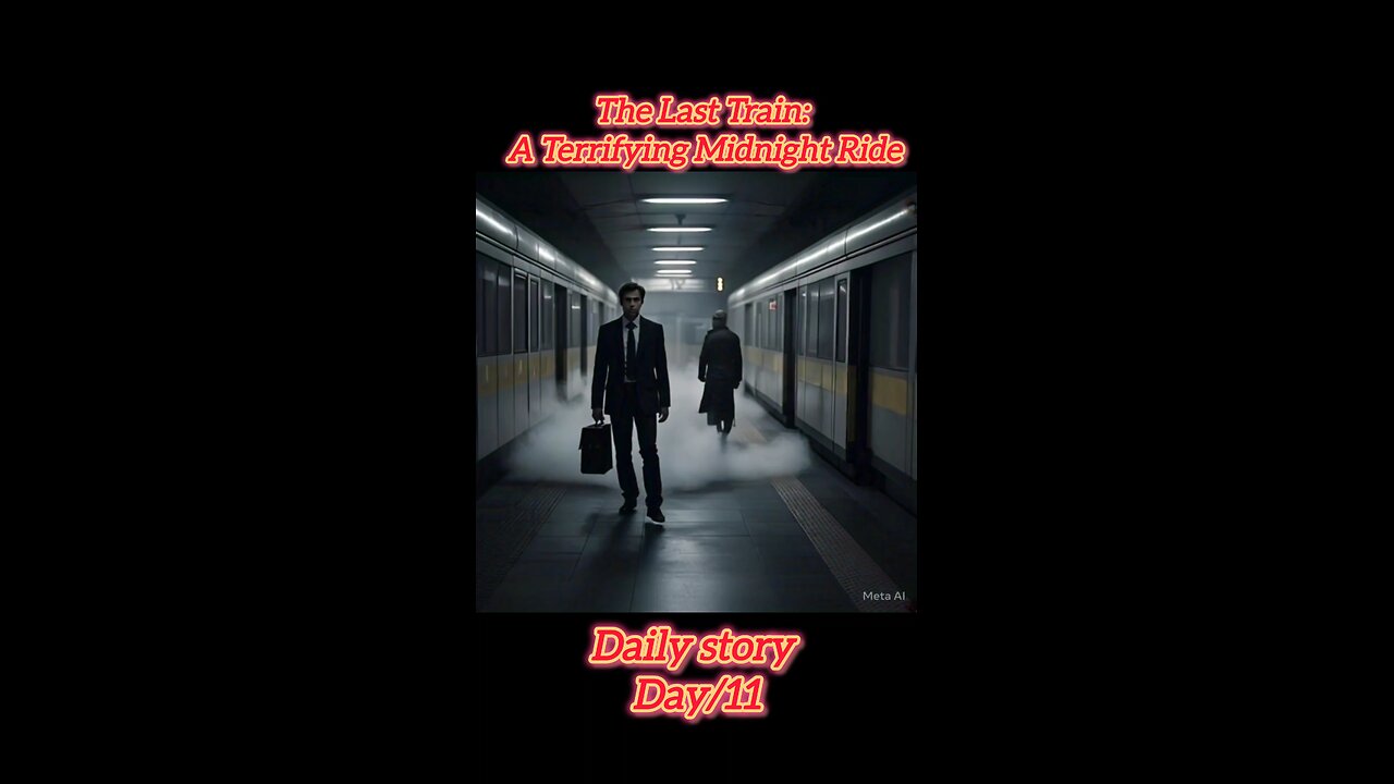 The Last Train: A Terrifying Midnight Ride || अंतिम ट्रेन: एक खौफनाक सवारी || #shorts #horrorfiction