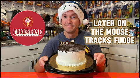 Cold Stone Creamery Layer on the Moose Tracks Fudge Cake