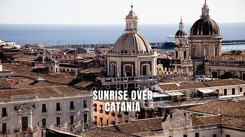 Sunrise Over Catania #SicilianStyle, #CataniaTravel, #CataniaAdventure