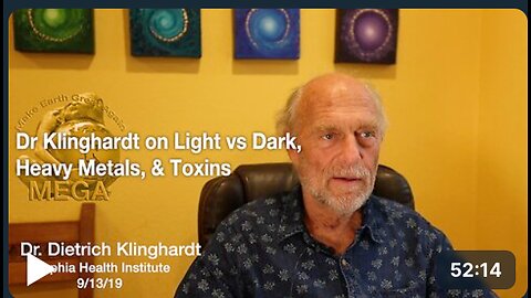 Dr 'Klinghardt' on Light vs Dark, 'Heavy Metals', & 'Toxins' [Closed Captions]