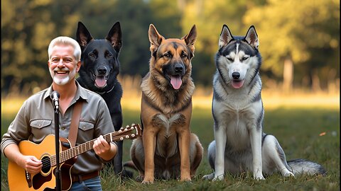 Round & Round – A Song About Three Dogs, Night Walks, and Friendship