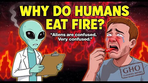 Why Do Humans Eat Spicy Food? | Alien Reaction to Earth’s