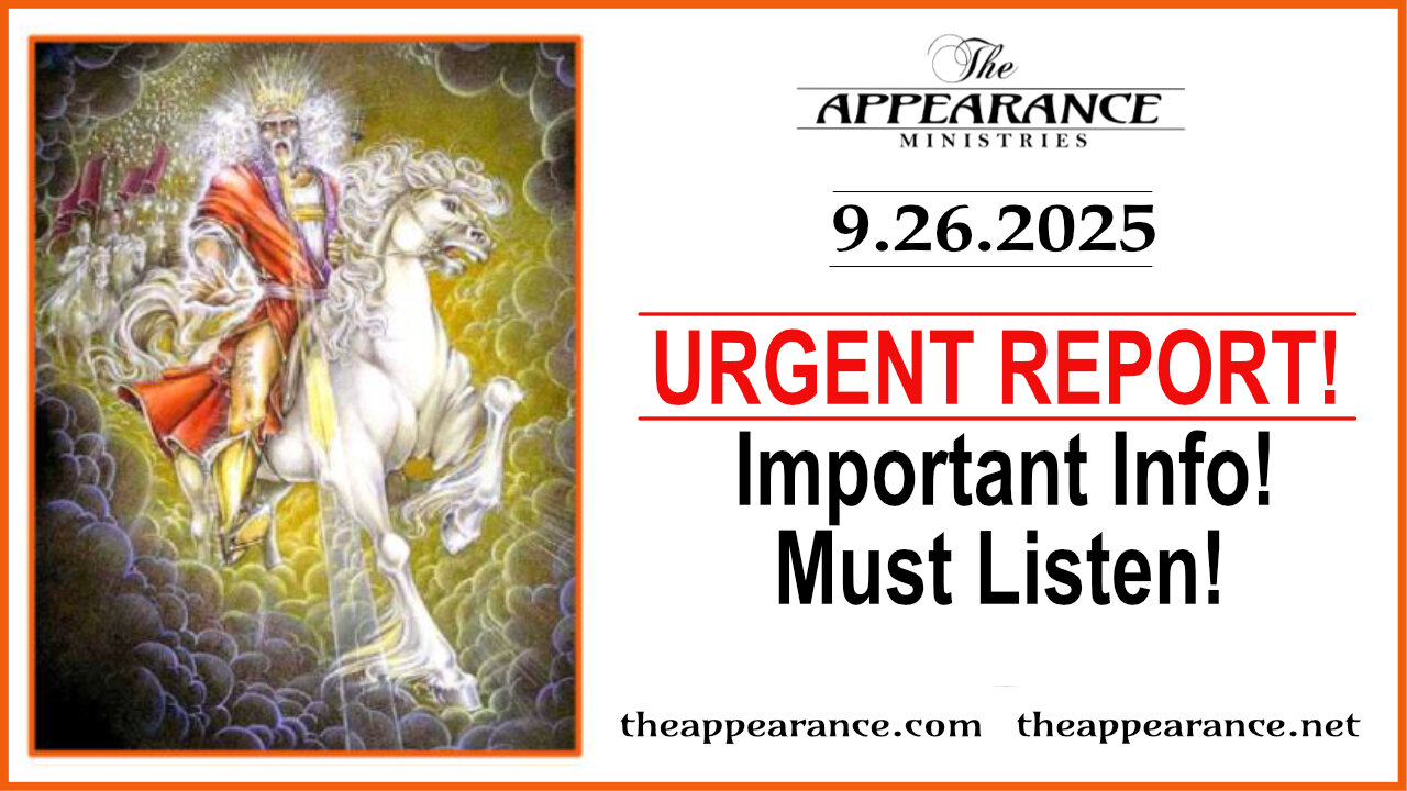 URGENT WARNING! IMPORTANT MESSAGE! PLEASE WATCH!