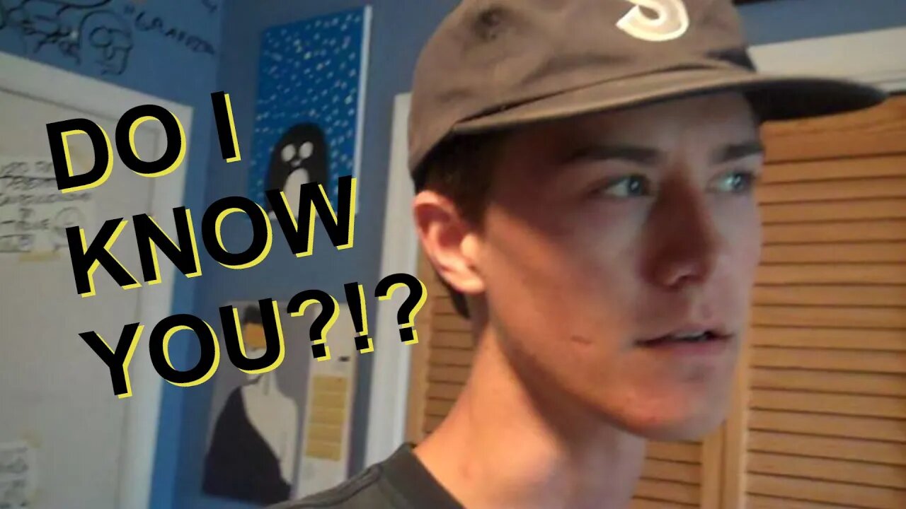 when you know someone but they dont know you