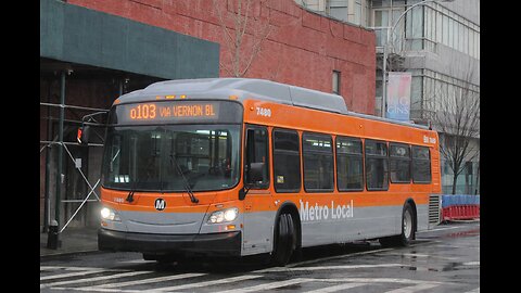 LACMTA LA Metro Local New Flyer Citybus XD40
